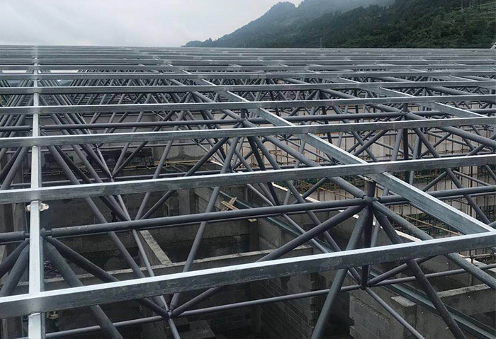 濮阳仁怀冠英学校艺体楼网架